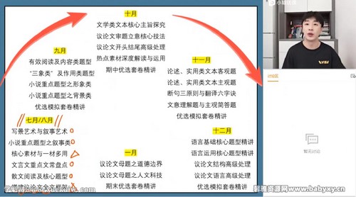 猿辅导2023高考高三语文成瑞瑞秋季A+班 