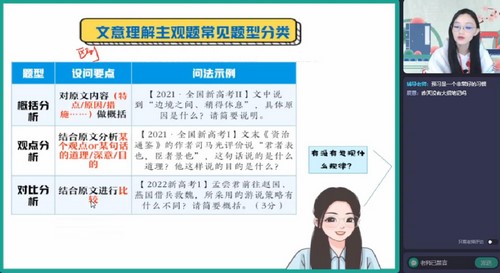 张亚柔高考语文百度网盘（作业帮2023高考高三语文张亚柔寒假S班 ）